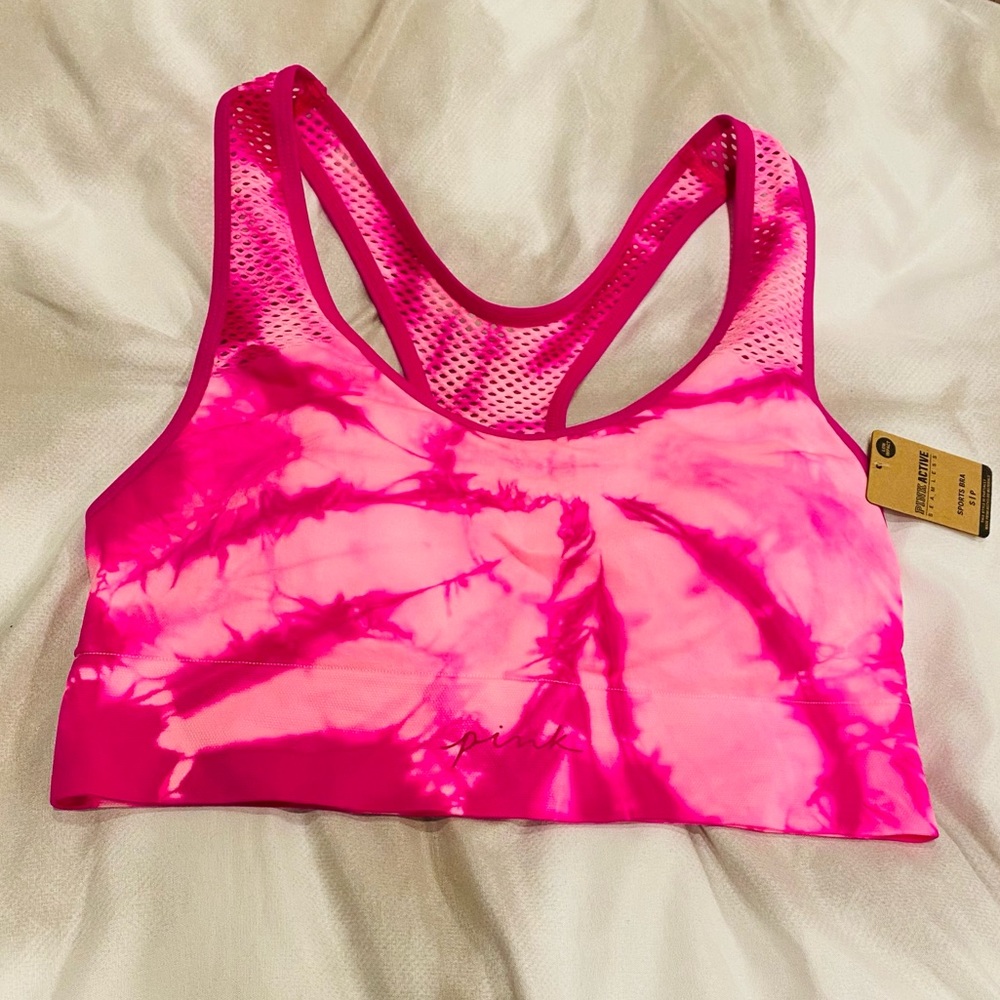 PINK SPORTS BRA - Picture 7 of 10